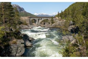 Brücke über die Rauma, Norwegen (X1DII)